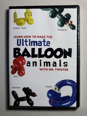 How To Make the Ultimate Balloon Animals (DVD, 2011) Mr. Twister - BRAND NEW!