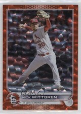 2022 Topps Update Orange Foil 56/299 Nick Wittgren #US202 1u6