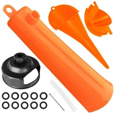 Oil Change Kit for Harley Tool Oil Filter Wrench Oil Funnels Set Motorcycle 10pc