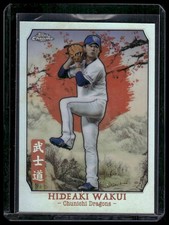 2024 Topps Chrome NPB #B-18 Hideaki Wakui Bushido