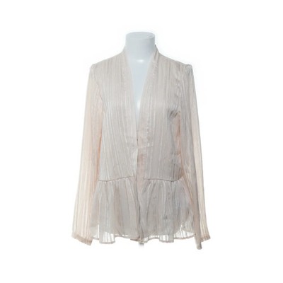 Ichi, Bluse, Größe: L, Beige, Metallfaser/Polyester, Damen #6xM