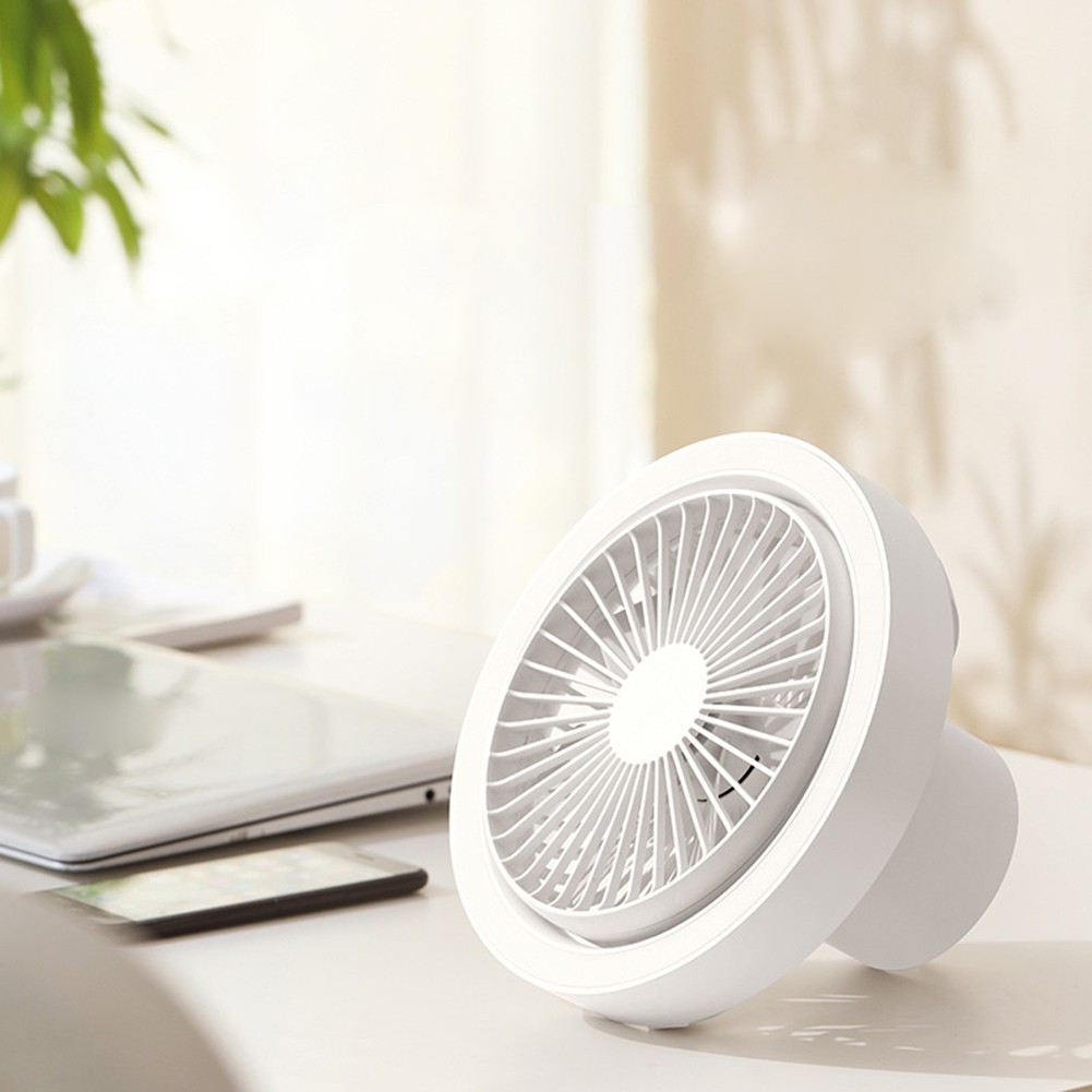 Ventilador de techo portátil para camping con múltiples ajustes de velocidad p