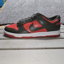 DUNK LOW “MYSTIC RED” "SINGLE LEFT SHOE ONLY AMPUTEE" SZ.8.5