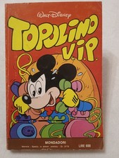 I Classici di Walt Disney 36 topolino V.I.P vip Fumetto Dicembre 1979 Lire 600 