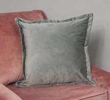 Debenhams Grey Velvet Cushion Cover - Brand New with Tags