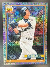 Ichiro 2026 Topps #91C-25 1991 Chrome Silver Pack Mojo Refractor Mariners