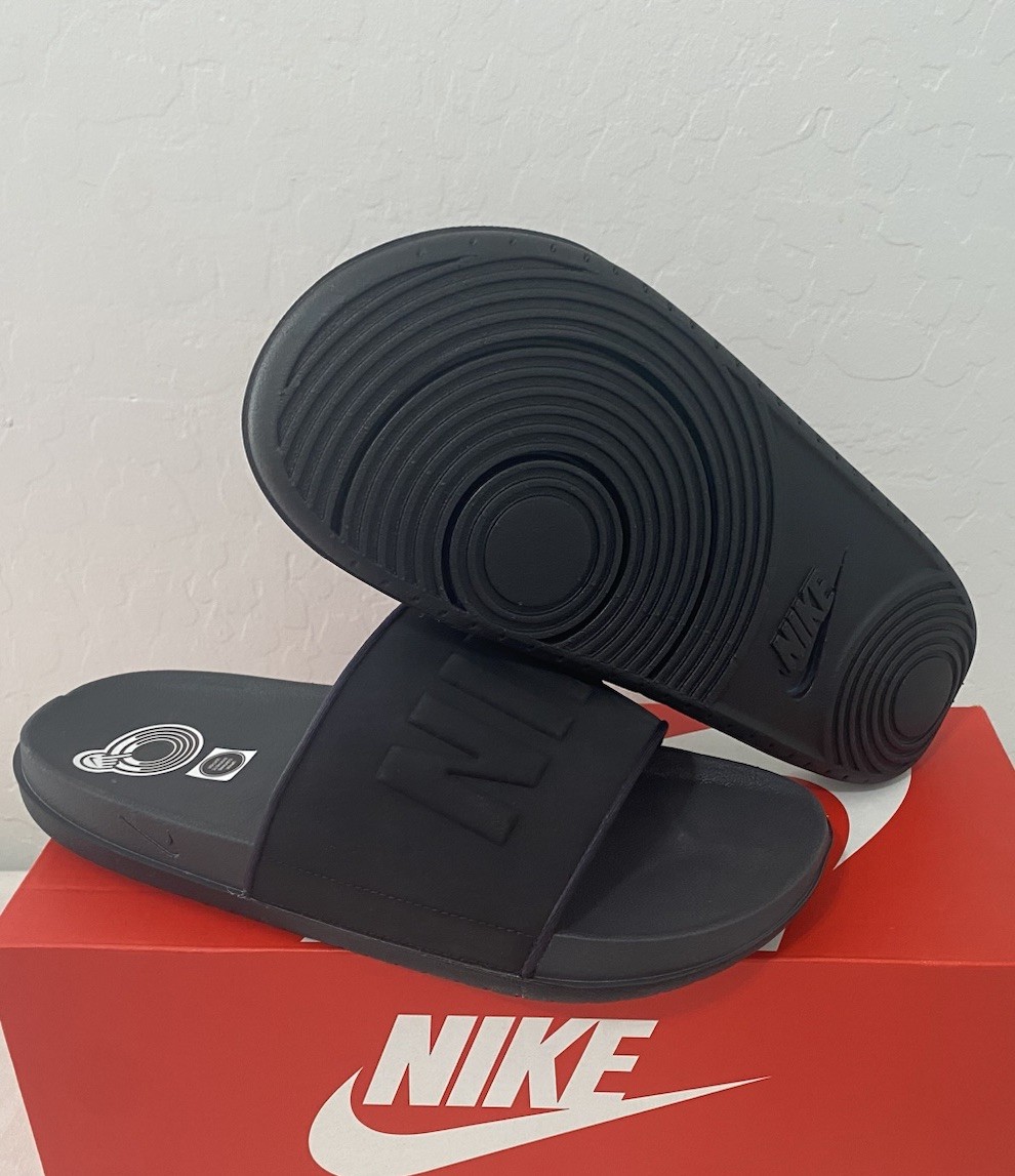 NIKE Offcourt Slides Sandals Anthracite Black Men