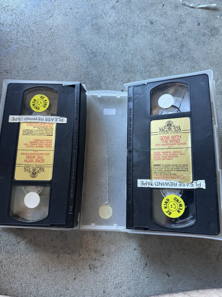 Gone with the Wind (VHS, 1989, MGM 50th Anniversary Collector’s Edition Foto 4 de 4