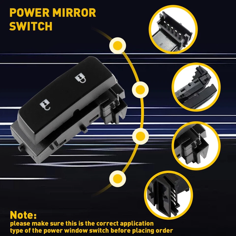 Interruptor eléctrico apto para Chevrolet Silverado 2500 HD 3500 cerradura de puerta eléctrica lado izquierdo Foto 2 de 4