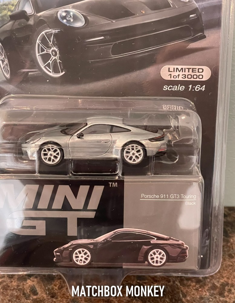 MINI GT Mijo Porsche 911 (992) GT3 Touring RAW Chase MGT 606