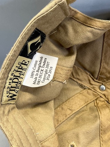 Gorra de béisbol ajustable International Paper Mossy Oak bronceado ciervo nueva con etiquetas - Imagen 6 de 6