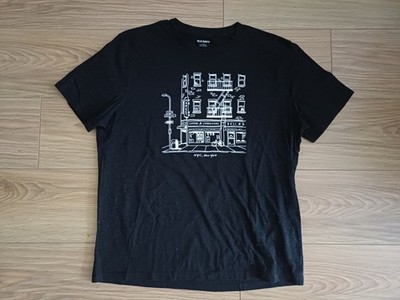 Old Navy New York NY Shirt Schwarz Gr. L   Sehr gut