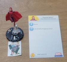 HeroClix Marvel AVENGERS Scarlet Witch 057 with card