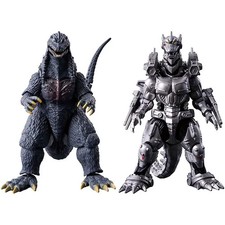 Bandai Godzilla 2003 Mechagodzilla Kiryu Tokyo SOS Battle Set Action Figure JP