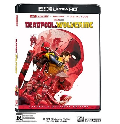 New Deadpool and Wolverine (4K / Blu-ray + Digital)
