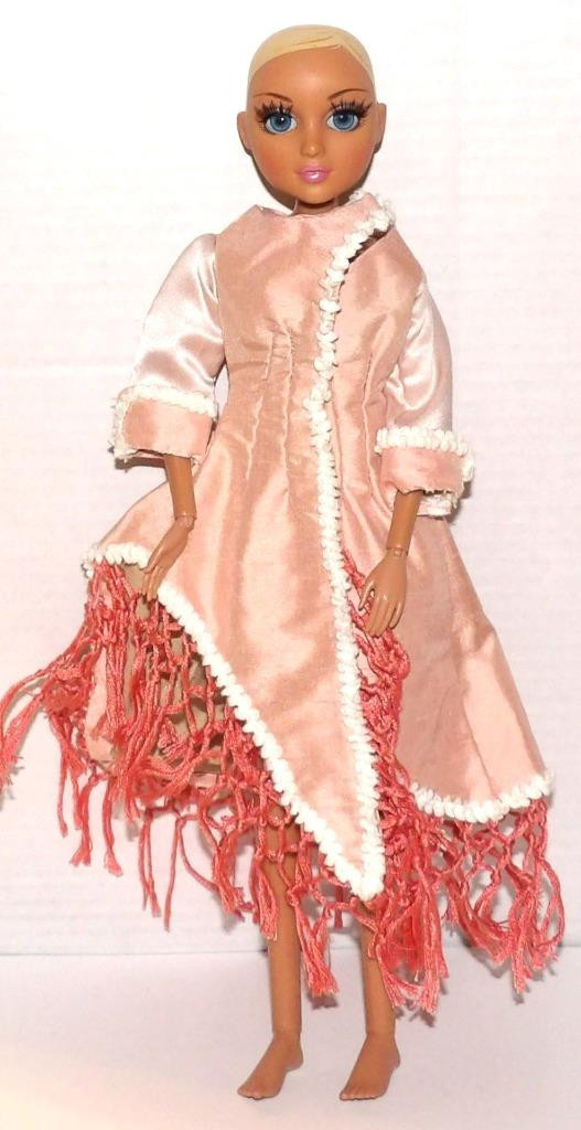 Victorian Doll Clothes Hand Stitched Fashionable Doll Outfit #31