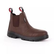 Safetix - Morrow - Economy Safety Dealer Boots - Brown - Seconds