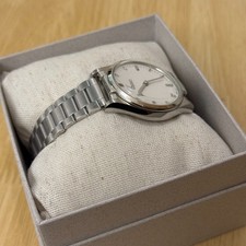 Seiko Orologio da uomo al quarzo titanio con cinturino in acciaio inox SUR377P1, verde, Argento & Viola, Quarzo