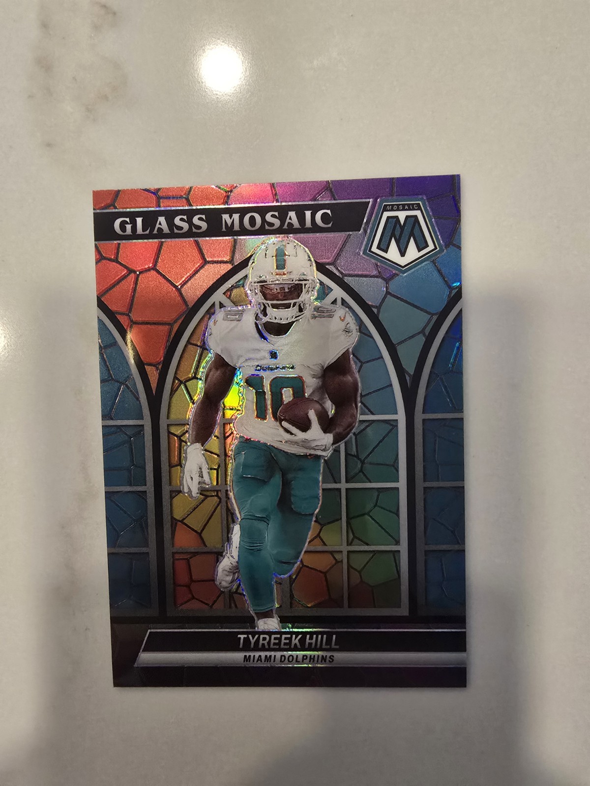 2022 Panini Mosaic Glass Mosaic Tyreek Hill GM-20