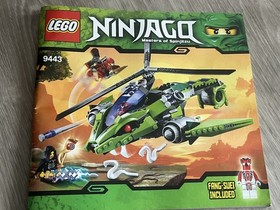 LEGO Ninjago set 9443 Rattlecopter 100% complete with instructions, no box
