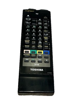 Toshiba CT-9385 Fernbedienung schwarz Original-Zubehör-Hersteller für Toshiba Fernseher getestet funktioniert original