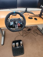 Logitech G29 Racing Steering Wheel and Pedals Black, PlayStation Compatible PC