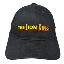 The Lion King V.I.P. Slideback Baseball Cap Black One Size Adjustable Disney