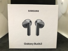 New Samsung Galaxy Buds 3 Bluetooth Wireless Stereo Earbuds Silver SM-R530
