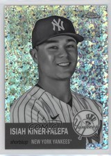 2022 Topps Chrome Platinum Anniversary Isiah Kiner-Falefa #182 7m3