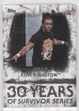 2018 Topps WWE Undisputed 30 Years of Survivor Series Kofi Kingston #SS-18 0ol8