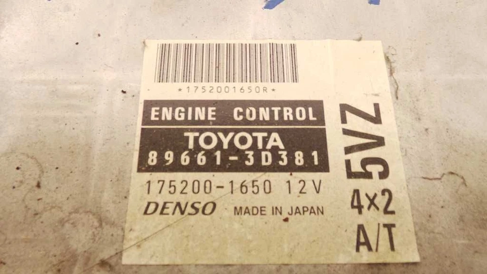 Toyota 4runner 1998 motor módulo de control electrónico montaje ECM Foto 4 de 4