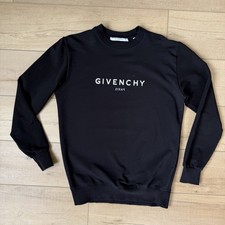GIVENCHY Reverse Logo Slim Crewneck Sweatshirt Men  s S NWOT