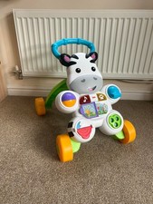 Fisher-Price First Steps Zebra Walker for Babies - Multicoloured