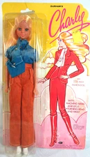 VINTAGE 1976 DURHAM INDUSTRIES CHARLY 11 1/2" TNT BARBIE CLONE FASHION DOLL -MOC