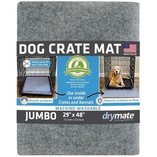 Dog Crate Mat Liner Absorbent Waterproof Non-Slip Washable Pet Cage Floor