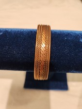 Men's Or Women's Decorative Vintage Copper Cuff Bracelet