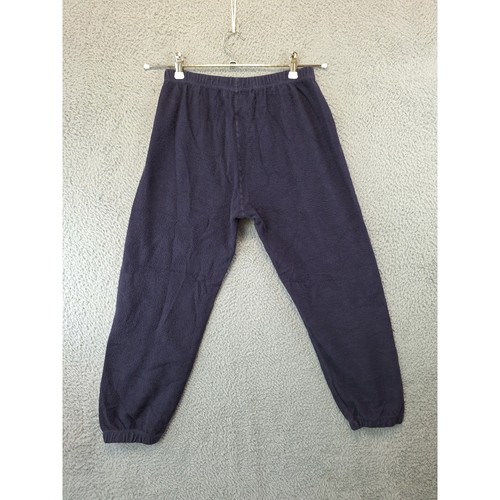 SPRWMN Los Angeles Sweatpants Womens S (Fits 26x23) Navy Blue Fleece Soft Warm - Picture 5 of 9