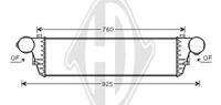 Diederichs LadeluftkÜHler DCA1044 FÜR MERCEDES-BENZ