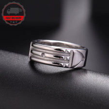 "Team Atlantis Ring - Minimalistischer breiter Ring aus Edelstahl für Paare & Herren"