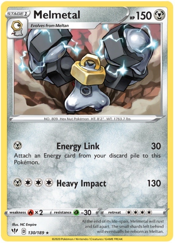 Melmetal - 130/189 - Rare - Near Mint