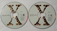Apple Mac OS X v10.2 Install Discs 1 2 2002 2Z691-3705-A