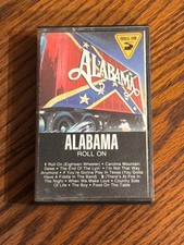Alabama Roll On 1984 Country Music Cassette