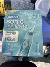 ORAL-B Sonic Complete Electric Toothbrush 3 Modes Model S-320 New Factory Sealed