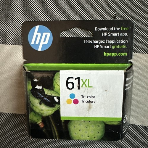 HP61XL CH564WN#140 Tri-Color Ink Cartridge (EXP MAR2025)