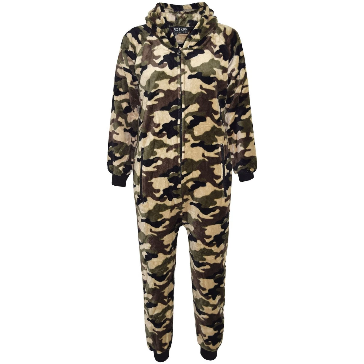 Kids Jogging Suit Boys Girls Camouflage Contrast Lounge Suit Tracksuit 7-13 Years
