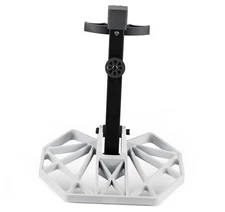  Tree Saddle Hunting Platform, Lightweight 12"x12" Tree Saddle Platform, Gray