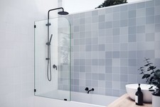 Glass Warehouse B-F-RAD-30 Solaris 58-1/4"H x 30"W Fixed - Bronze