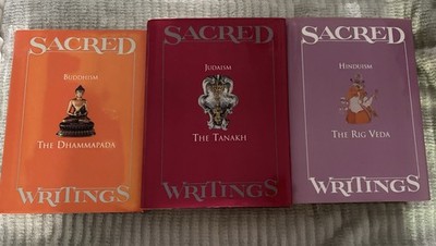 Sacred Writings: 3 Volume Set, Judaism, Hinduism & Buddhism Hardcover Religion