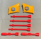G.I. GI JOE gijoe TIGER FORCE TIGER FLY PARTS LOT #2 missiles wings FREE SHIP