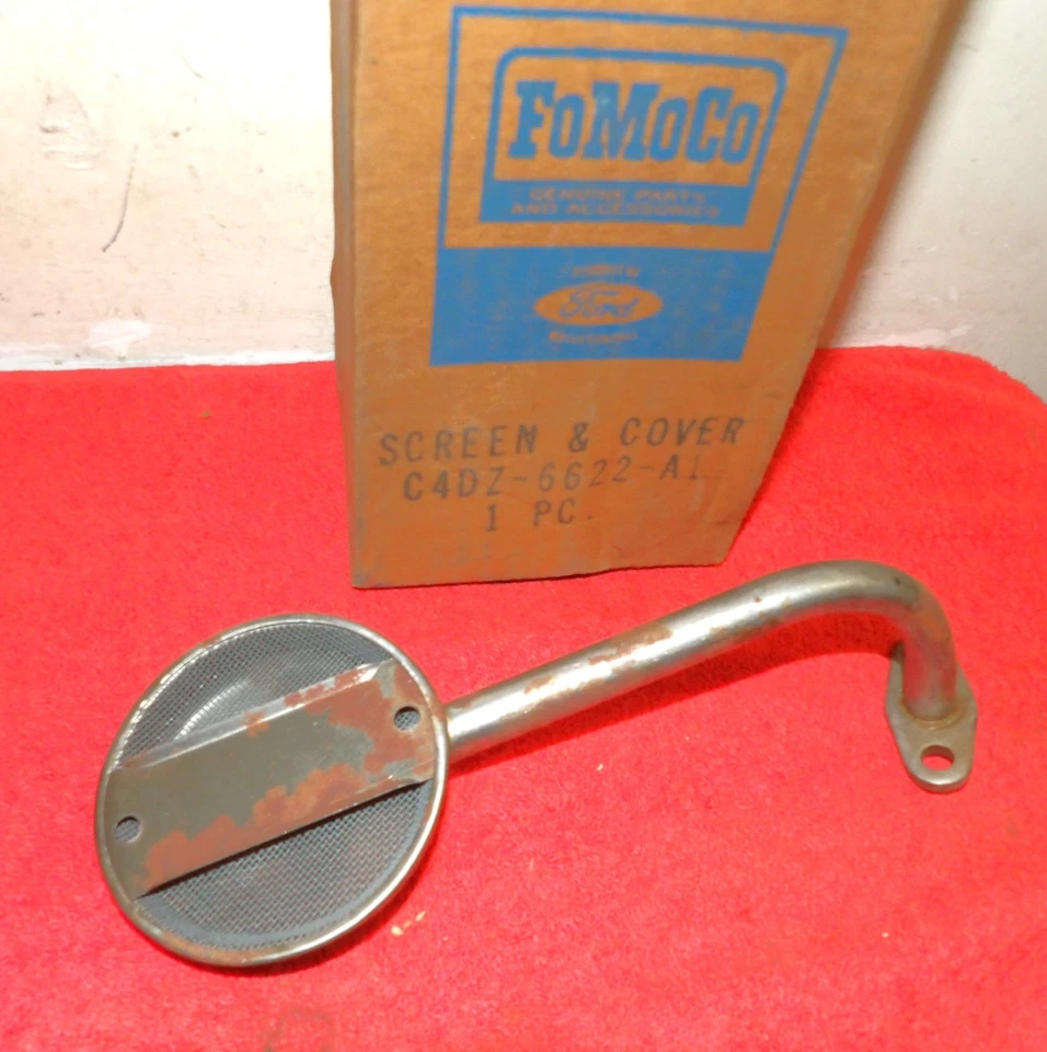 Ford Mustang Mercury 1964 1965 nuevo 6 cilindros 170 200 bomba de aceite pantalla tubo y cubierta Foto 4 de 4